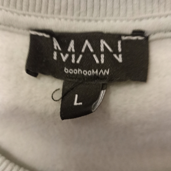 Mint green BooHooMan sweatshirt - Picture 2 of 2